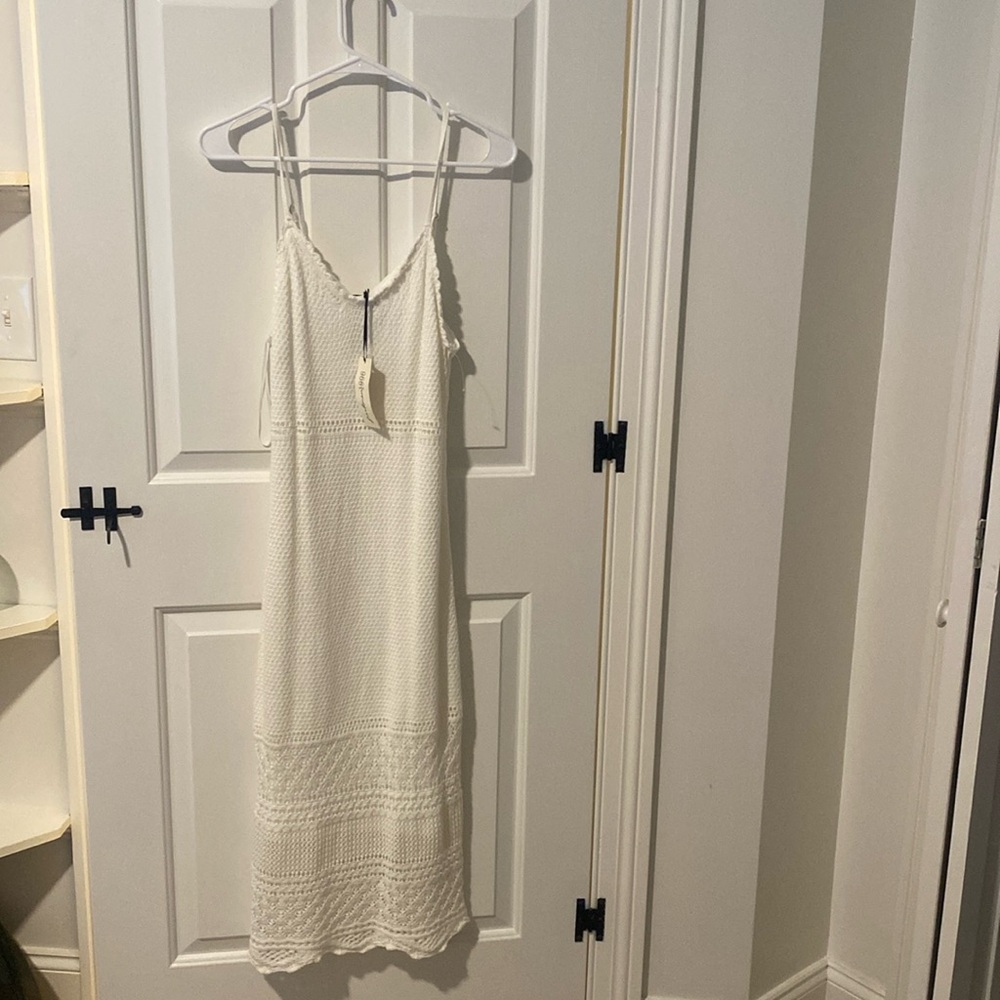 Freshman 1996 crochet maxi dress